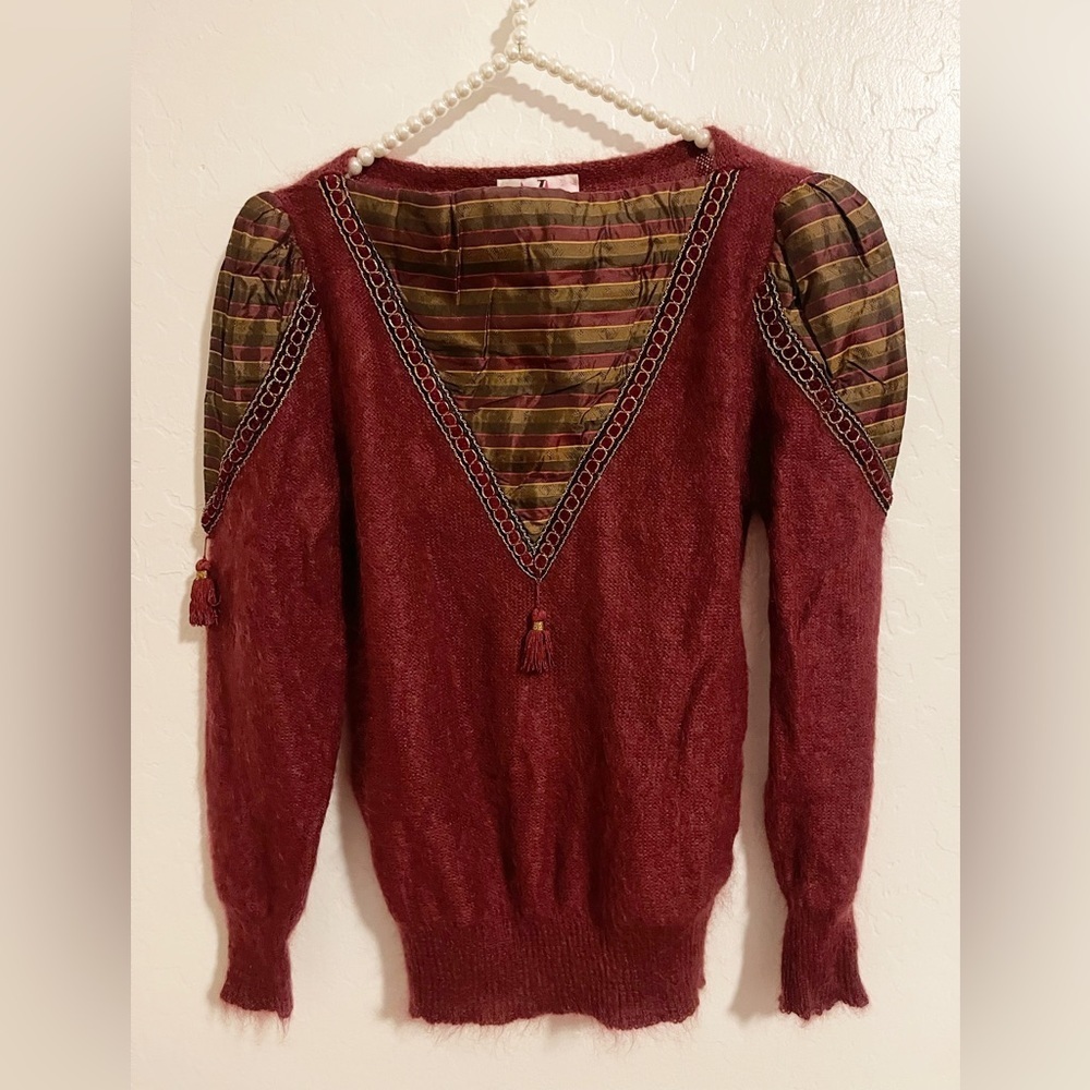 mohair Italy sweater M L size 38